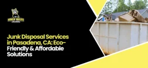 Junk Disposal Services