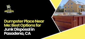 junk disposal services