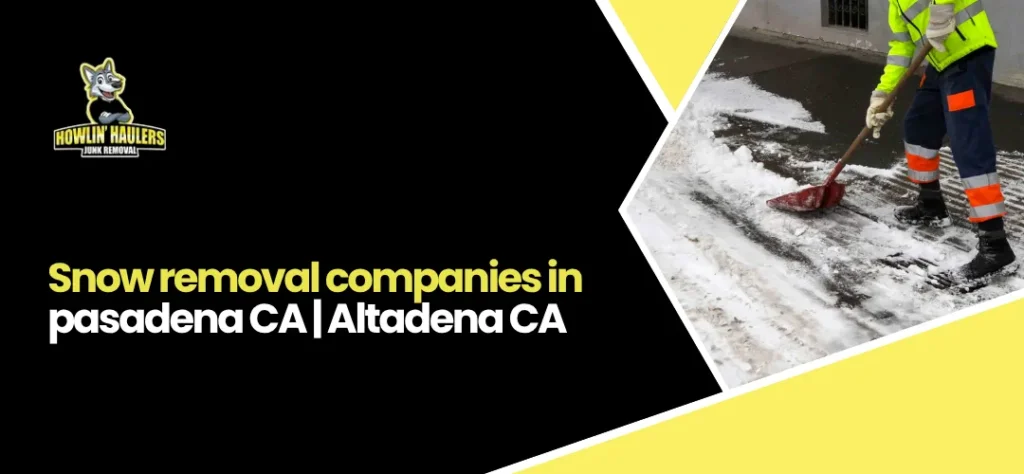 Snow Removal Companies