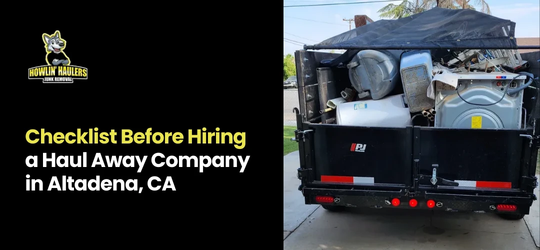 Read more about the article Haul Away Company in Altadena, CA