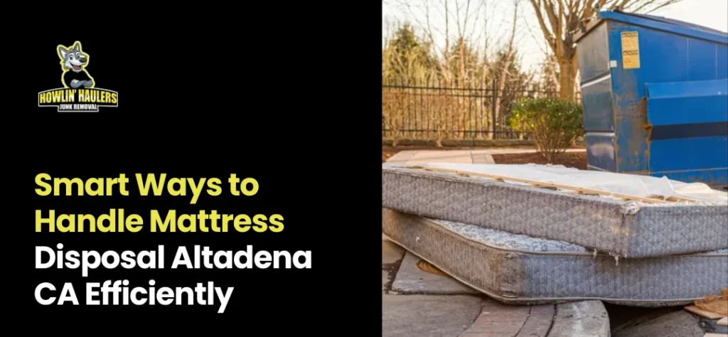 Mattress Disposal Altadena CA