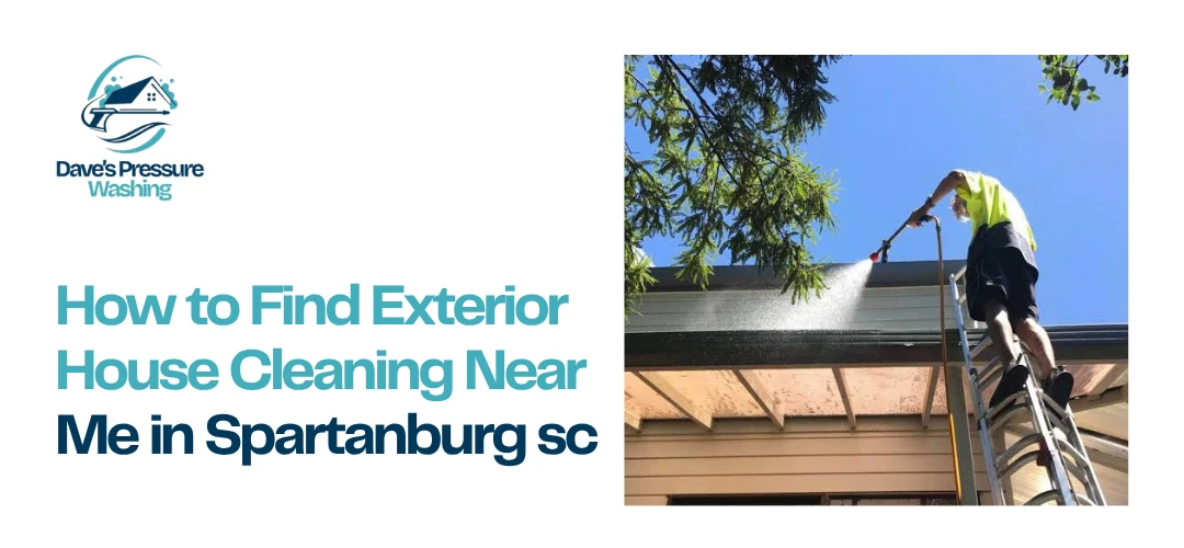 exterior house cleaning near me Spartanburg SC