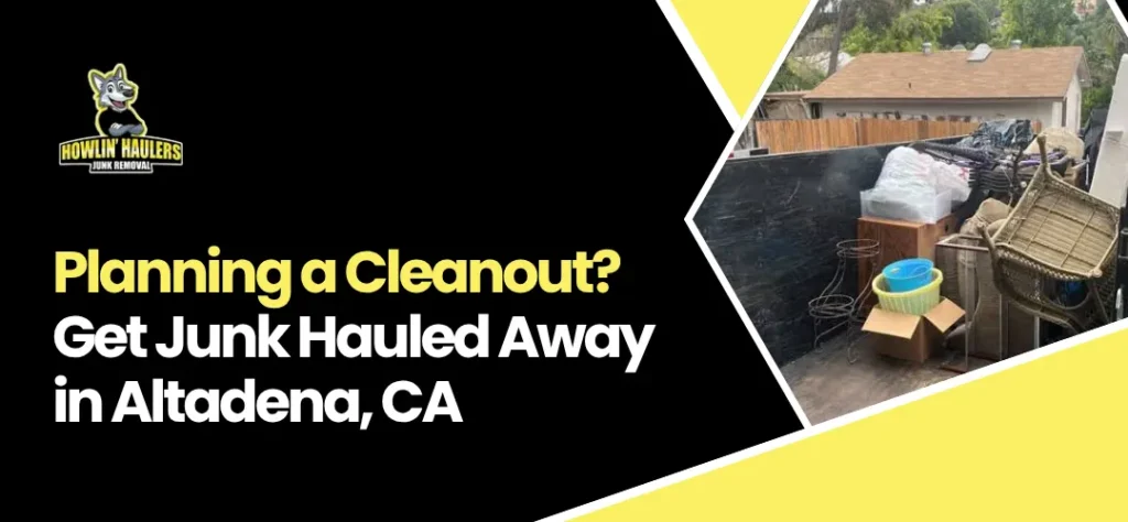haul away junk removal Altadena CA